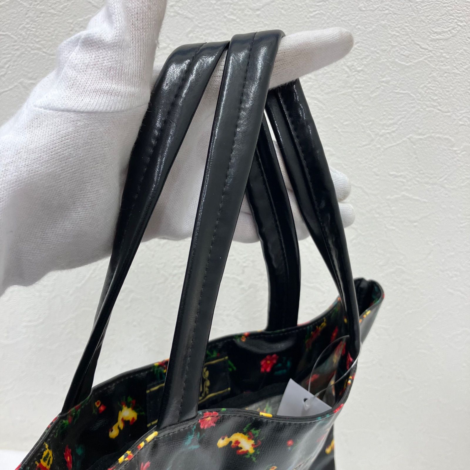 741 良品 FEILER フェイラー トートバッグ ハイジ てんとう虫 蝶々 花 