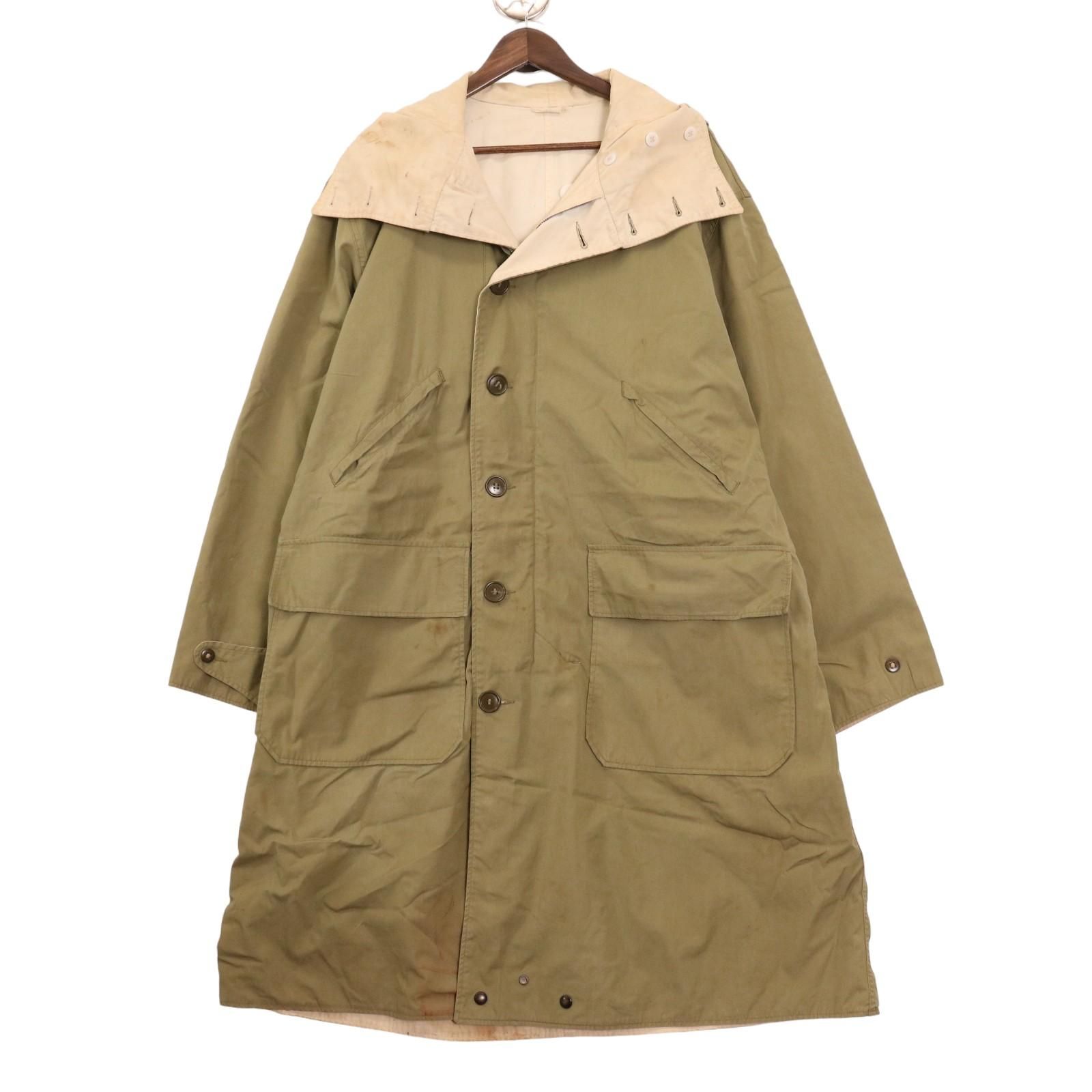40年代 米軍実物 U.S.ARMY 山岳部隊 リバーシブルオーバーコート 