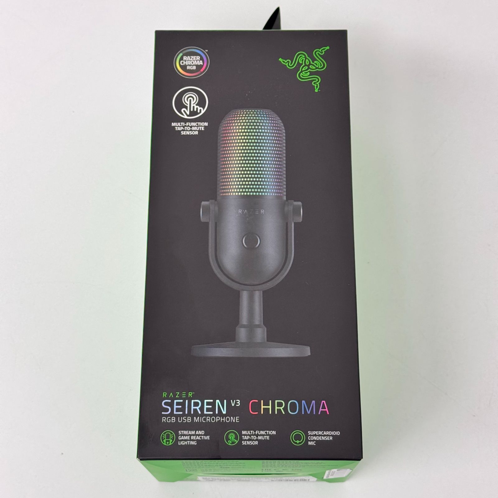 新品未開封】Razer レーザー Seiren V3 Chroma USB接続
