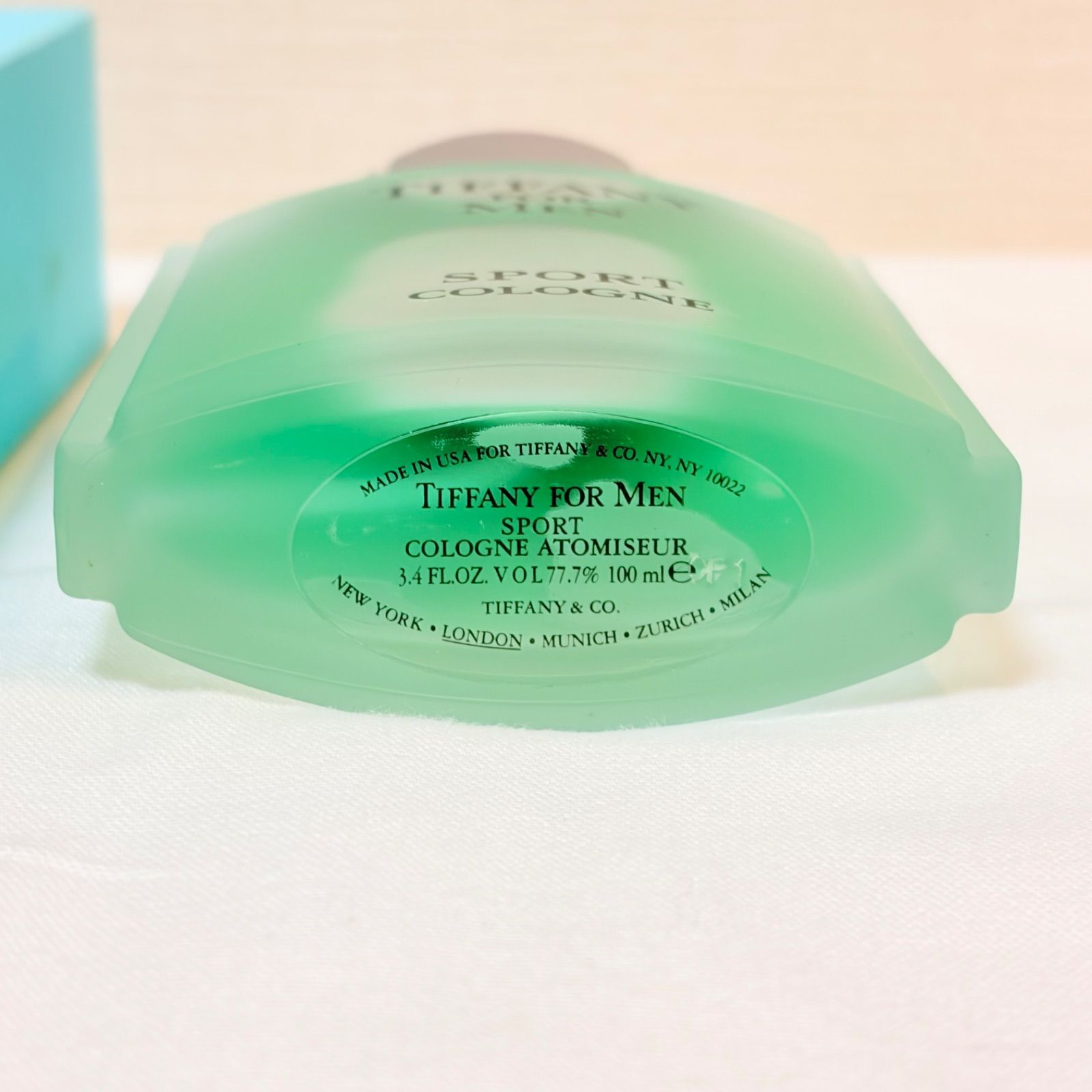 新品未使用 TIFFANY FOR MEN SPORT eau de cologne ATOMISEUR