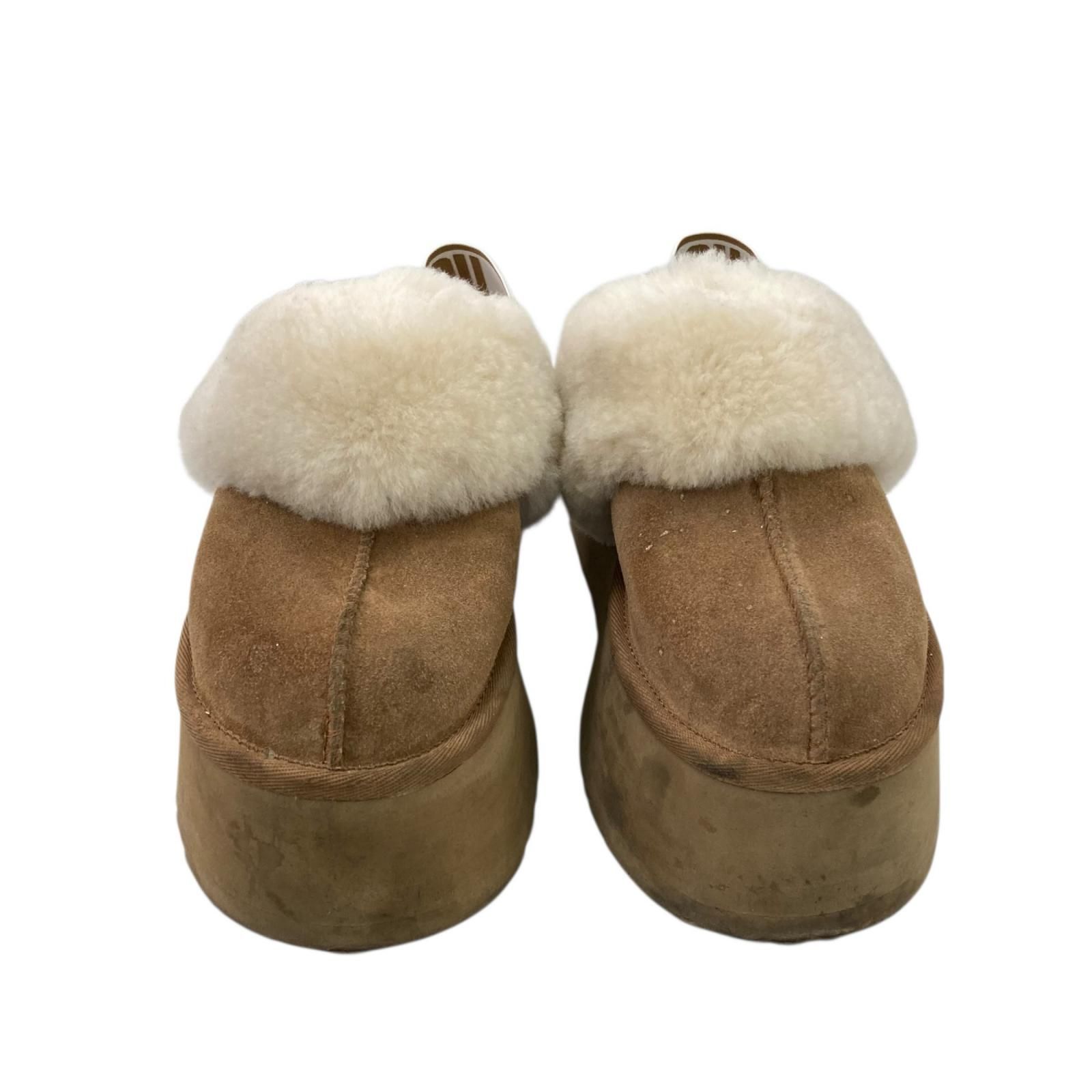 ファンケット Ugg 厚底 スリッパ UGGムートン厚底スリッパ 美品 UGG
