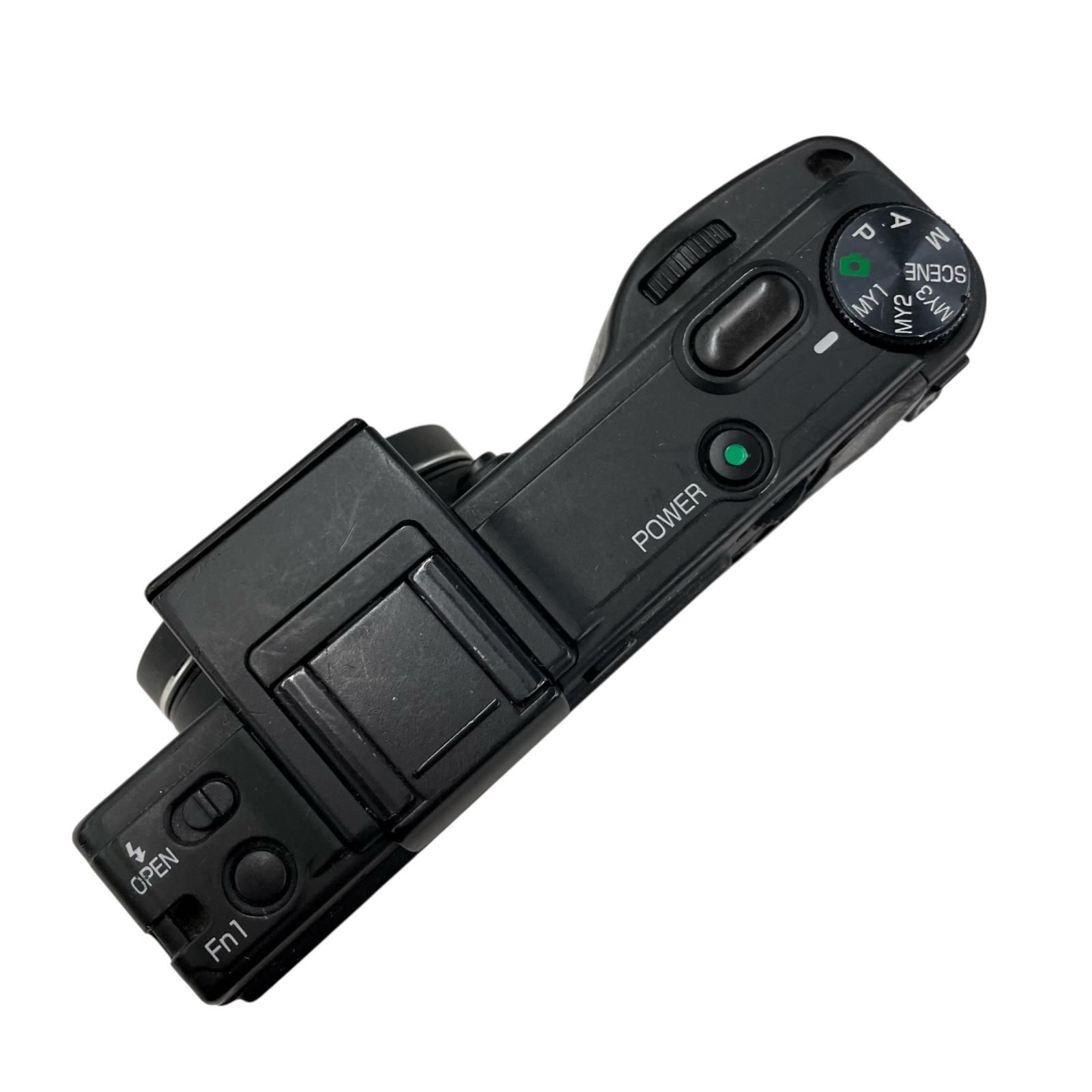 186001 動作未確認 RICOH リコー コンパクトデジタルカメラ ブラック