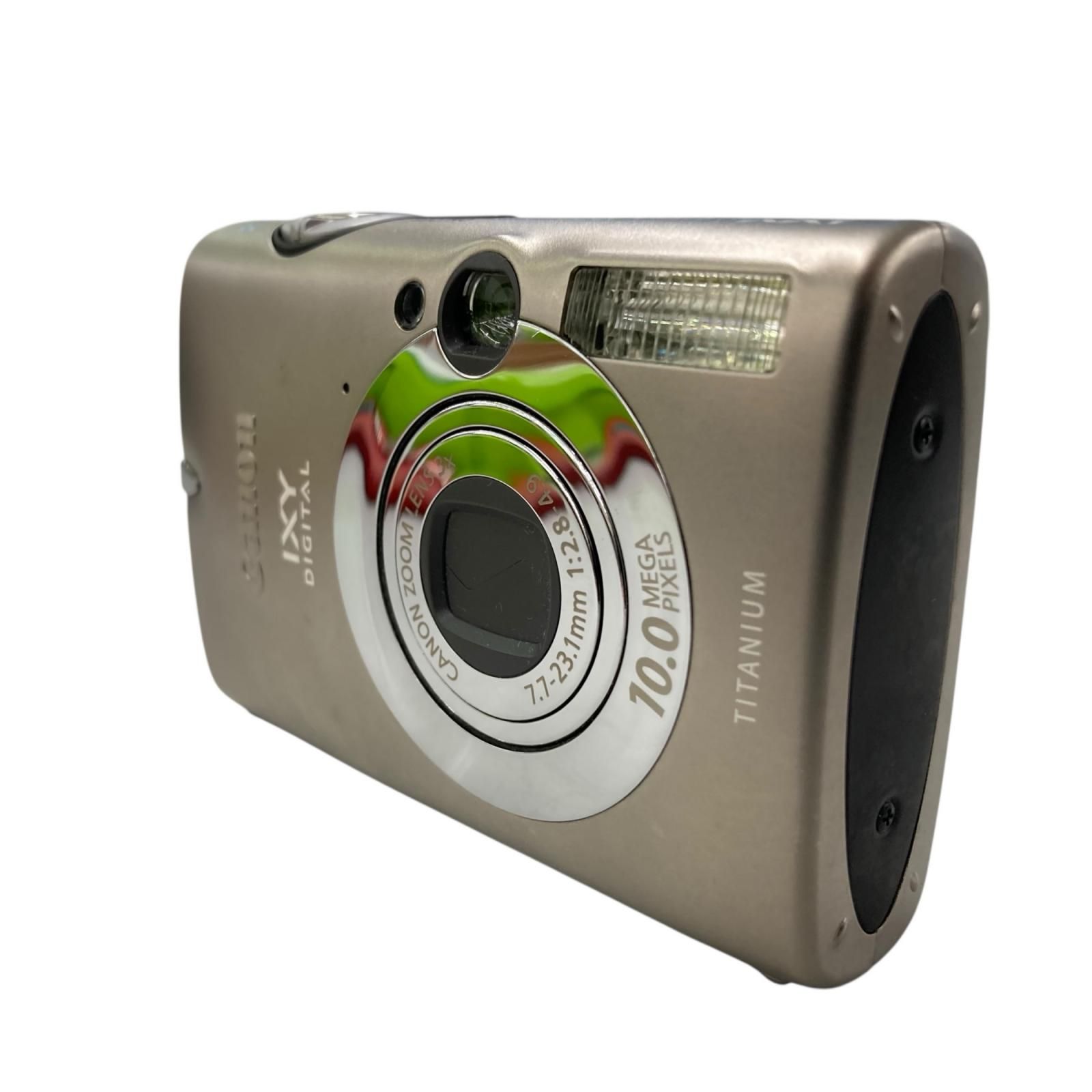 186000 動作未確認 canon キャノン デジタルカメラ IXY 910IS シルバー