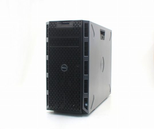 DELL PowerEdge T330 Xeon E3-1240L v5 2.1GHz 8GB 300GBx2台(SAS2.5インチ/12Gbps/RAID1構成) AC*2 PERC H730 中古