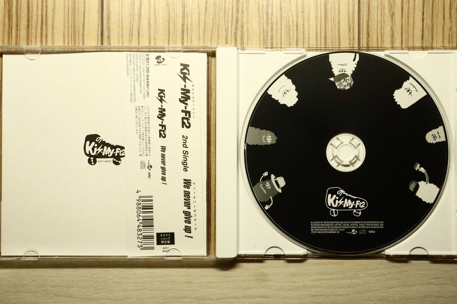 国内盤CD☆キスマイフットツー/Kis-My-Ft2□ We never give