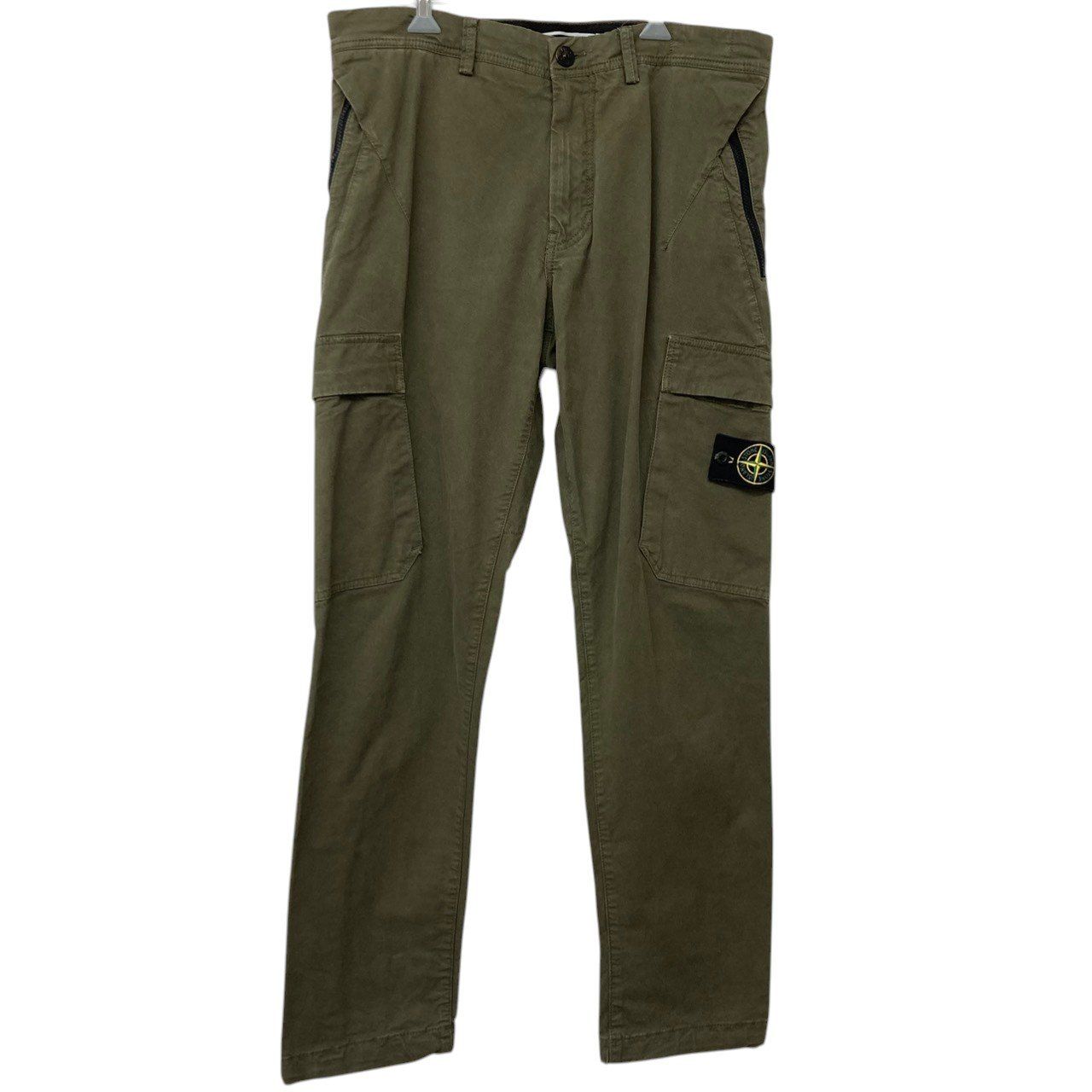 STONE /ストーンアイランド/type Re-T/オリーブカーゴパンツ/サイズW32/メンズ/RS0726 STONE ISLAND/ストーンアイランド/type Re-T/オリーブカーゴパンツ