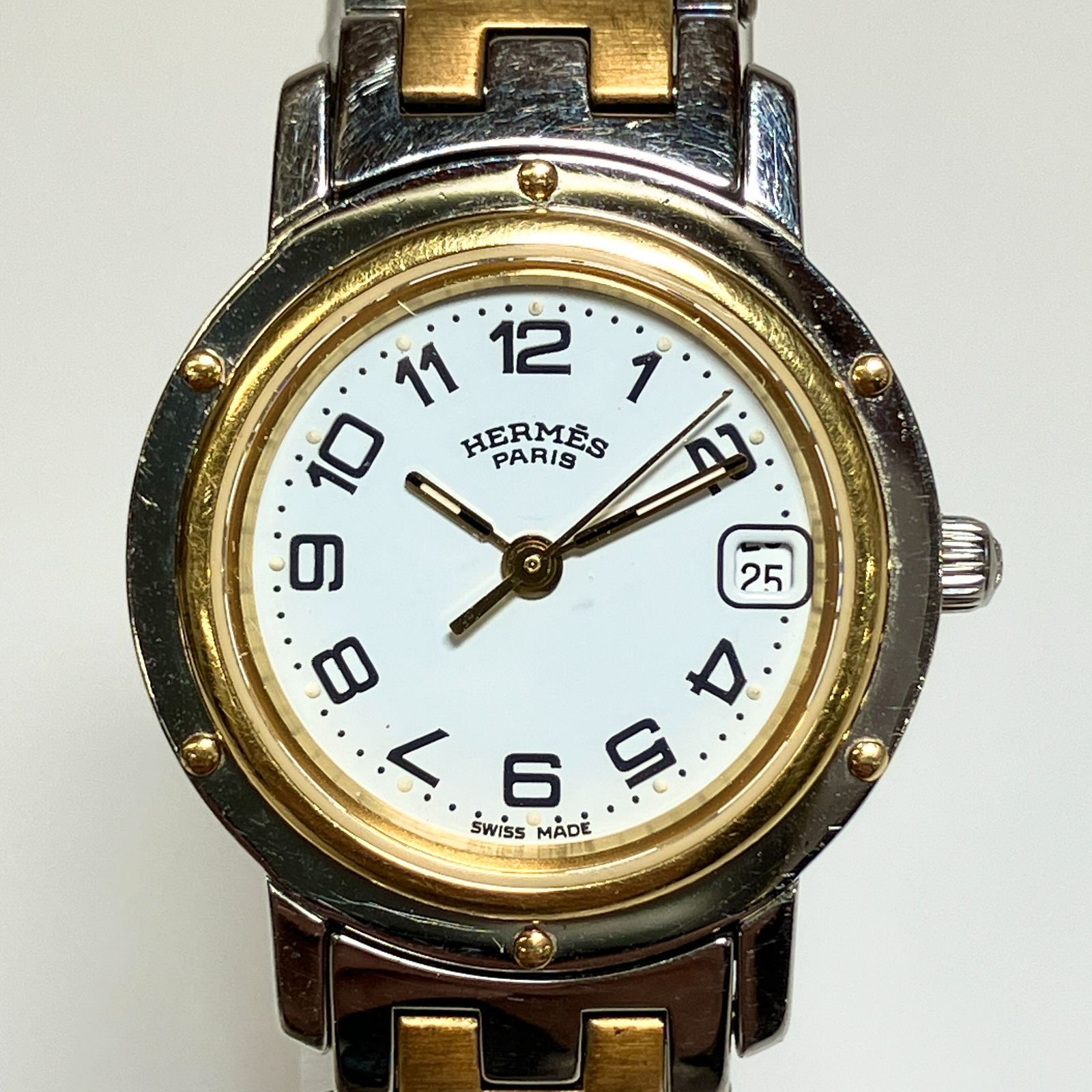 m001 エルメス HERMES クリッパー CL4.220 レディース クォーツ m001 エルメス HERMES クリッパー CL4.220 レディース クォーツ