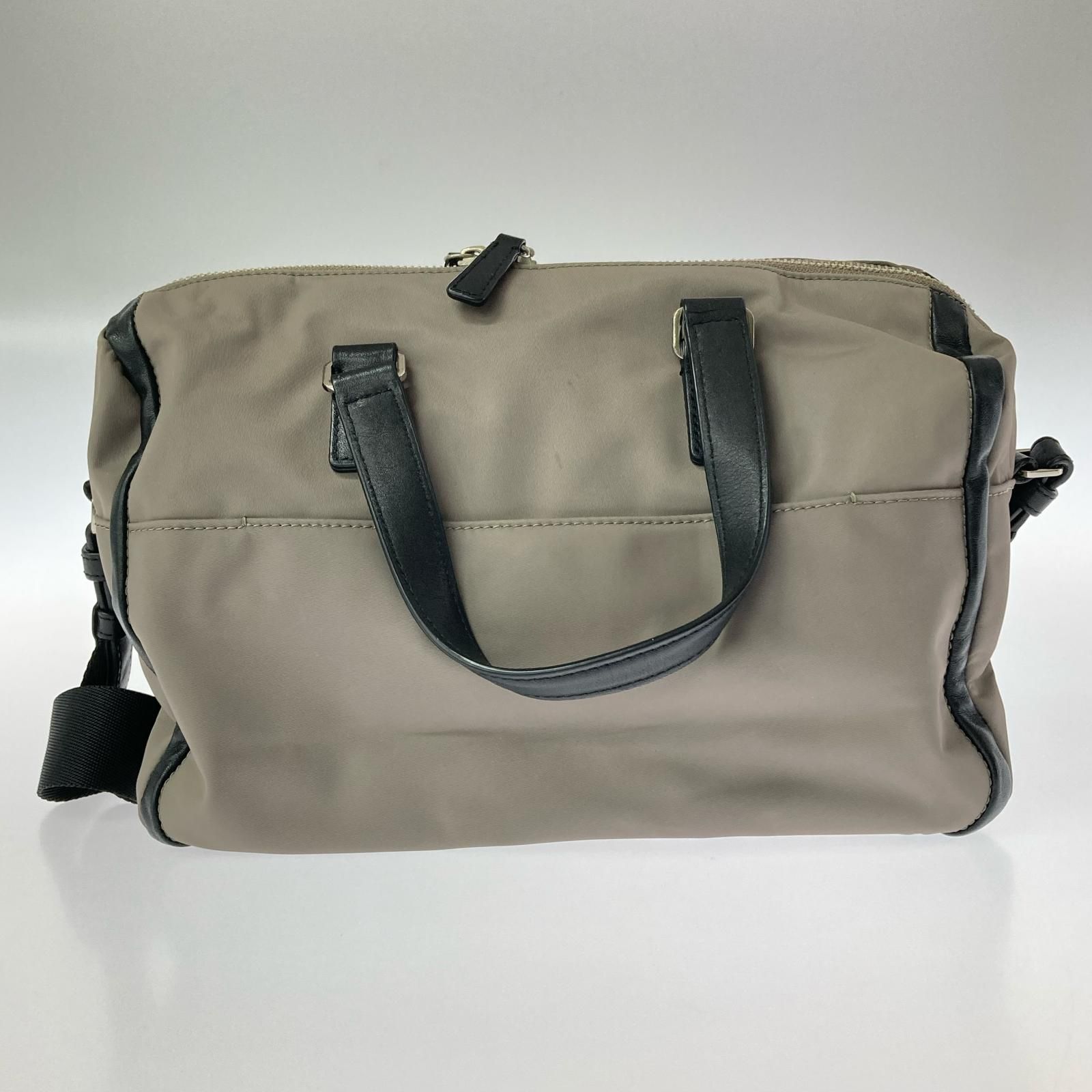 agnes b. アニエスベー 2WAYショルダーバッグ size-/グレー - メルカリ