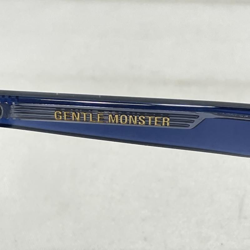 中古】GENTLE MONSTER HEIZER サングラス 63□15-146 ブルー[19