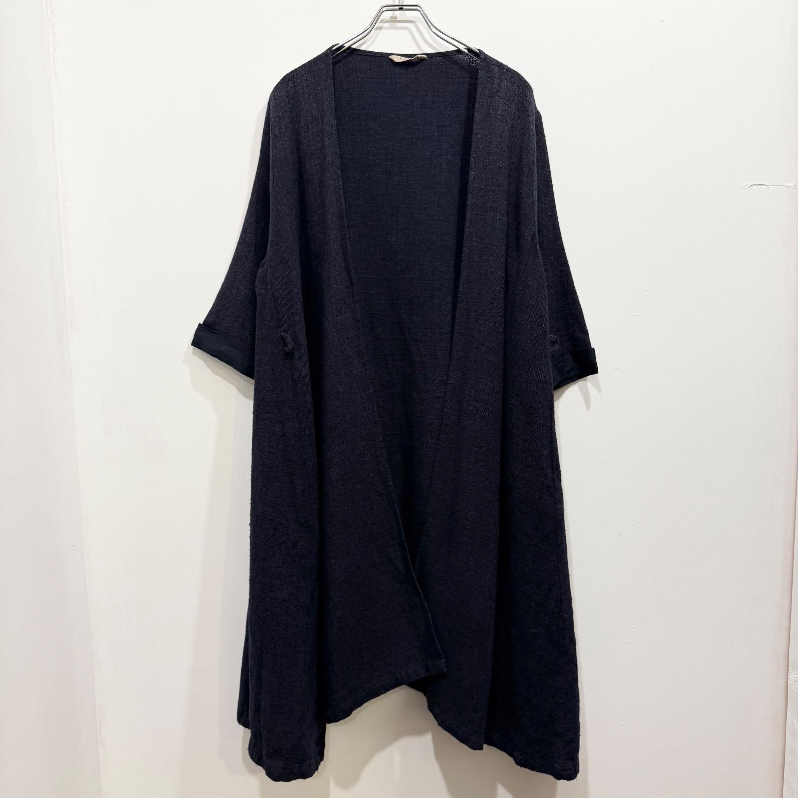 fog linen work FLW フォグリネンワーク ウールリネン羽織り