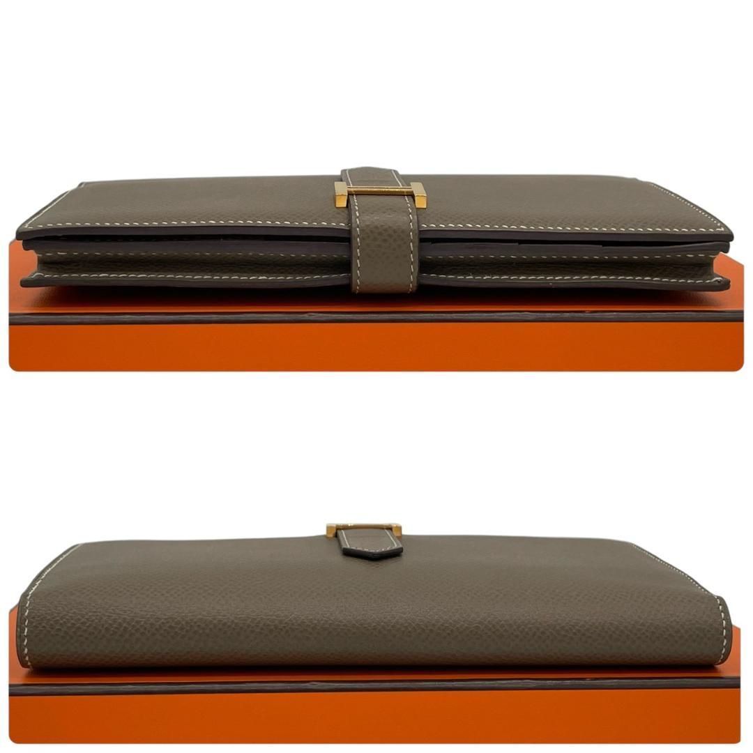 超極美品】エルメス HERMES 二つ折り長財布 ベアンスフレ ヴォー