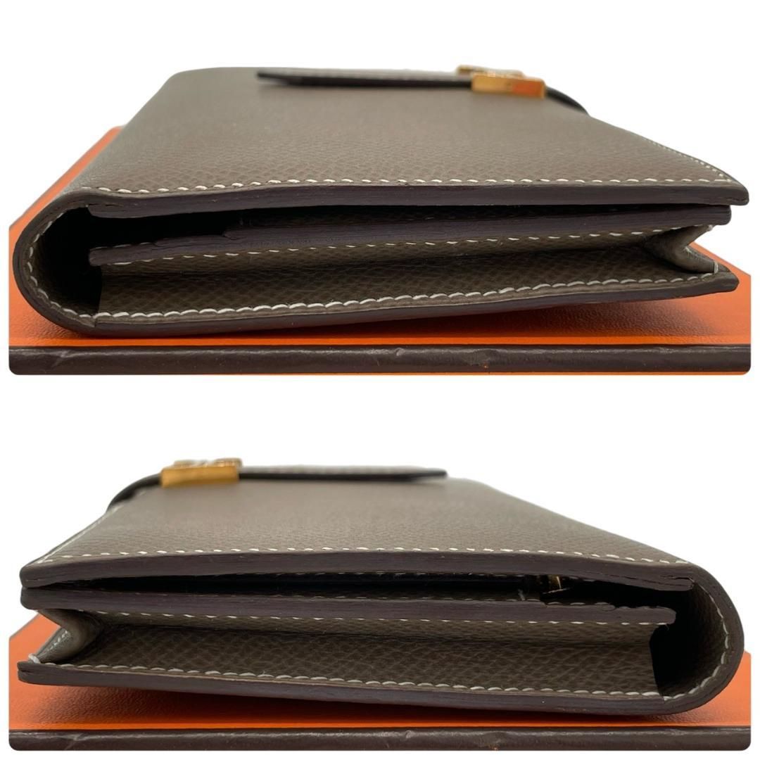 超極美品】エルメス HERMES 二つ折り長財布 ベアンスフレ ヴォー