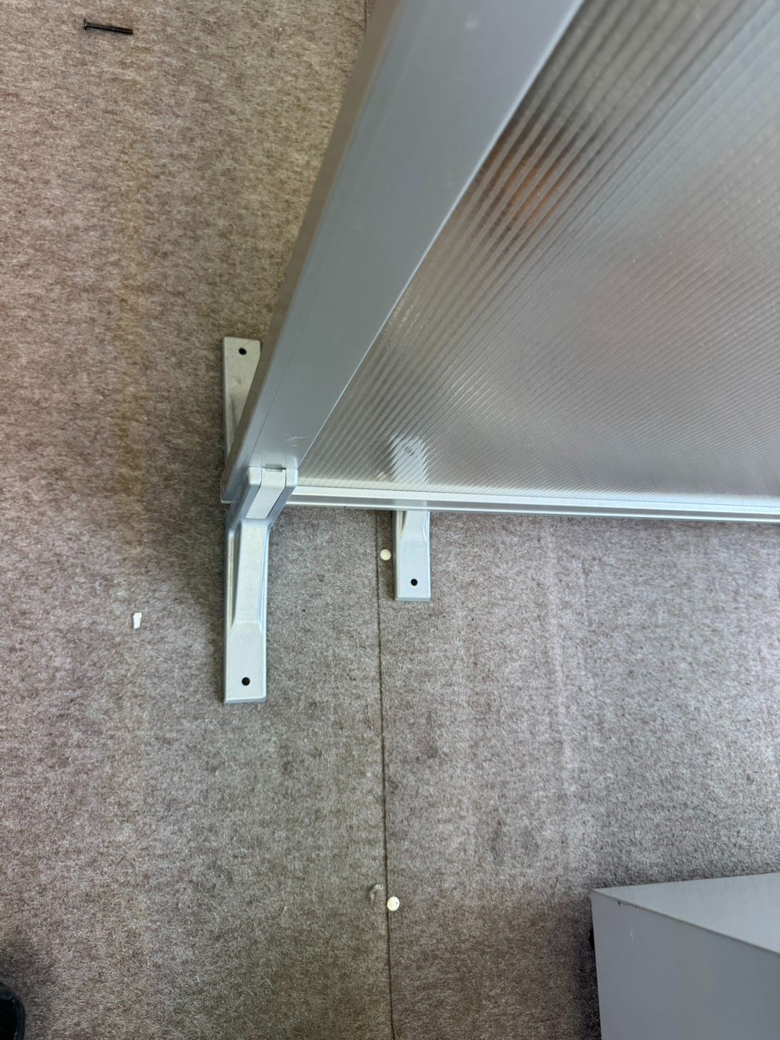 アクリルパーティション 180cm×90cm 2連×2セット 半透明 間仕切り 衝立 