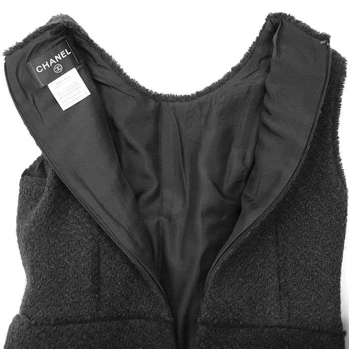 CHANEL シャネル ノースリーブドレス サイズ 38 レディース 04A P24588