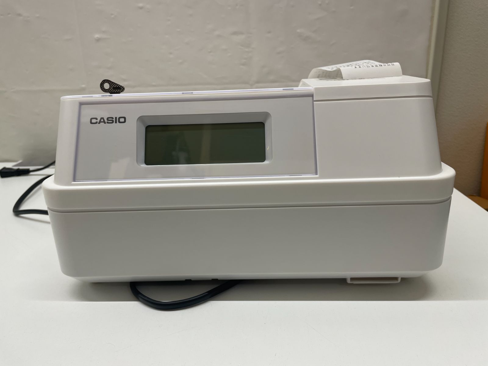 管理番号-SK】CASIO SR-G3-WE レジスター ホワイト 店舗用レジスター