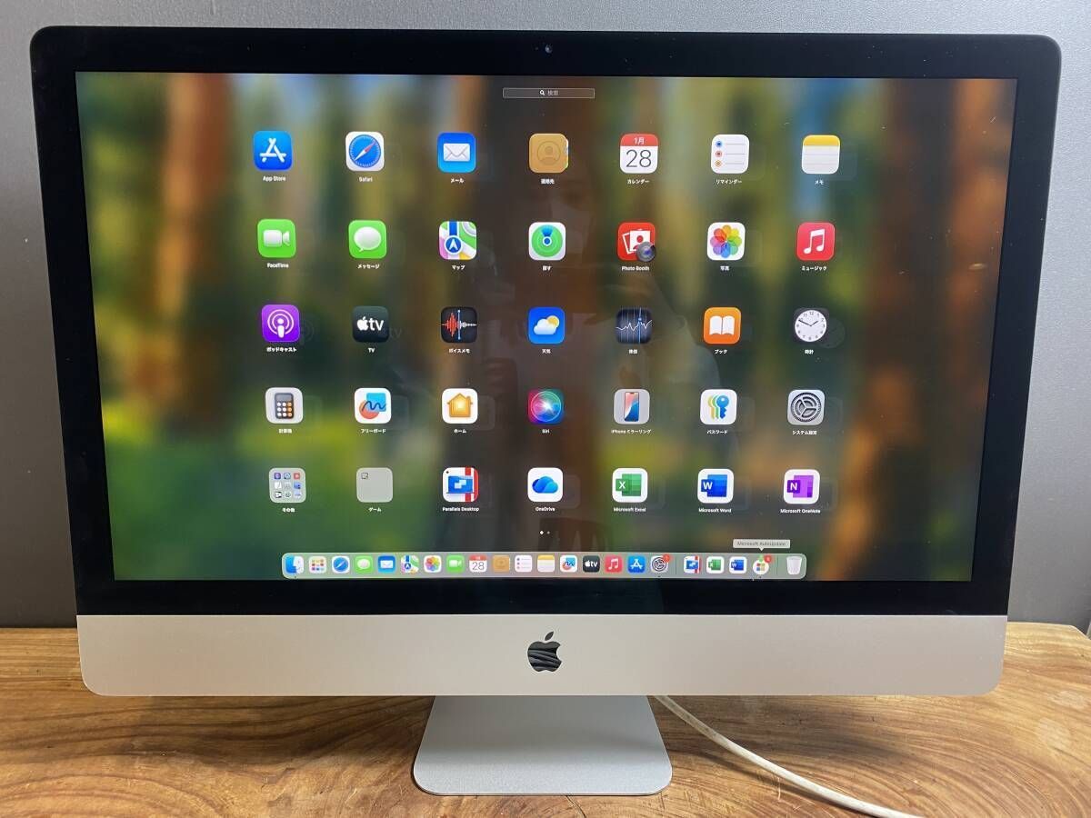 美品 iMac 27インチ 2019 Core i9/32GB/SSD1TB+HDD1TB Win11