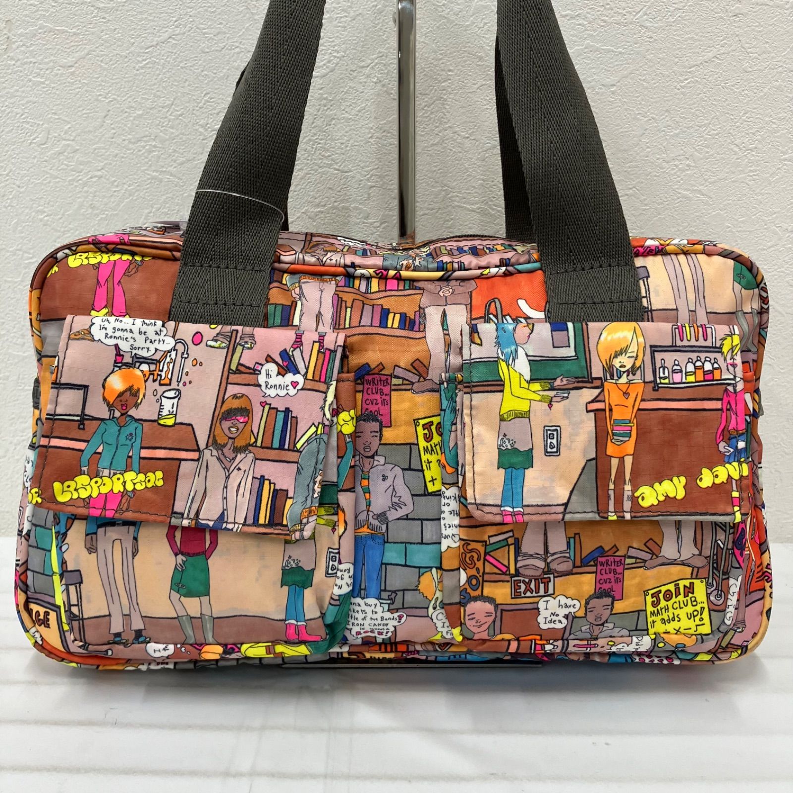 1155 LeSportsac レスポートサック 肩がけ トートバッグ ハンドバッグ 