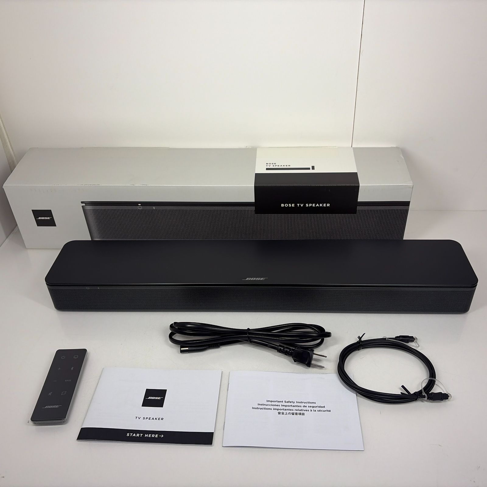 中古・美品】BOSE TV SPEAKER サウンドバー - メルカリ