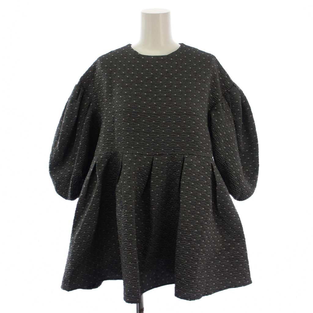 ブルレア BLUELEA チュニック Dot jacquard blouse ドット ジャガード