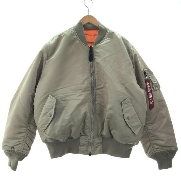 【中古】ALPHA MA-1 FLIGHT JACKET XL カーキ アルファ[10][240010510129] 中古】ALPHA MA-1 FLIGHT JACKET XL カーキ アルファ[10] - メルカリ