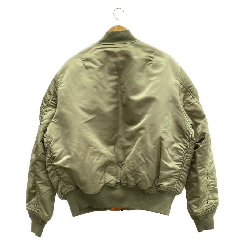 中古】ALPHA MA-1 FLIGHT JACKET XL カーキ アルファ[10] - メルカリ