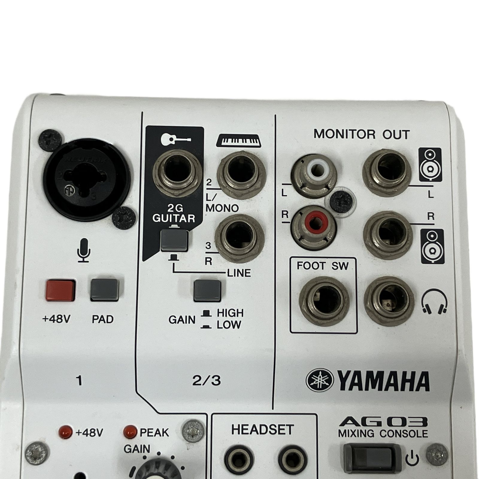 YAMAHA AG03 ウェブキャスティング ミキサー オーディオ