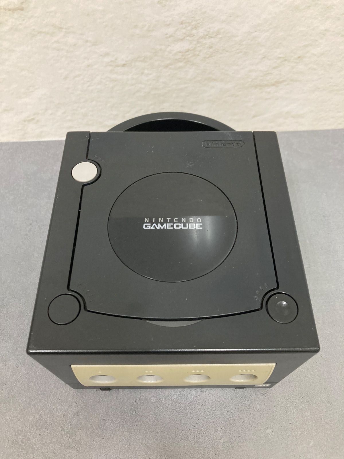 動作OK】任天堂 ニンテンドー ゲームキューブ 本体 ブラック 0324-404