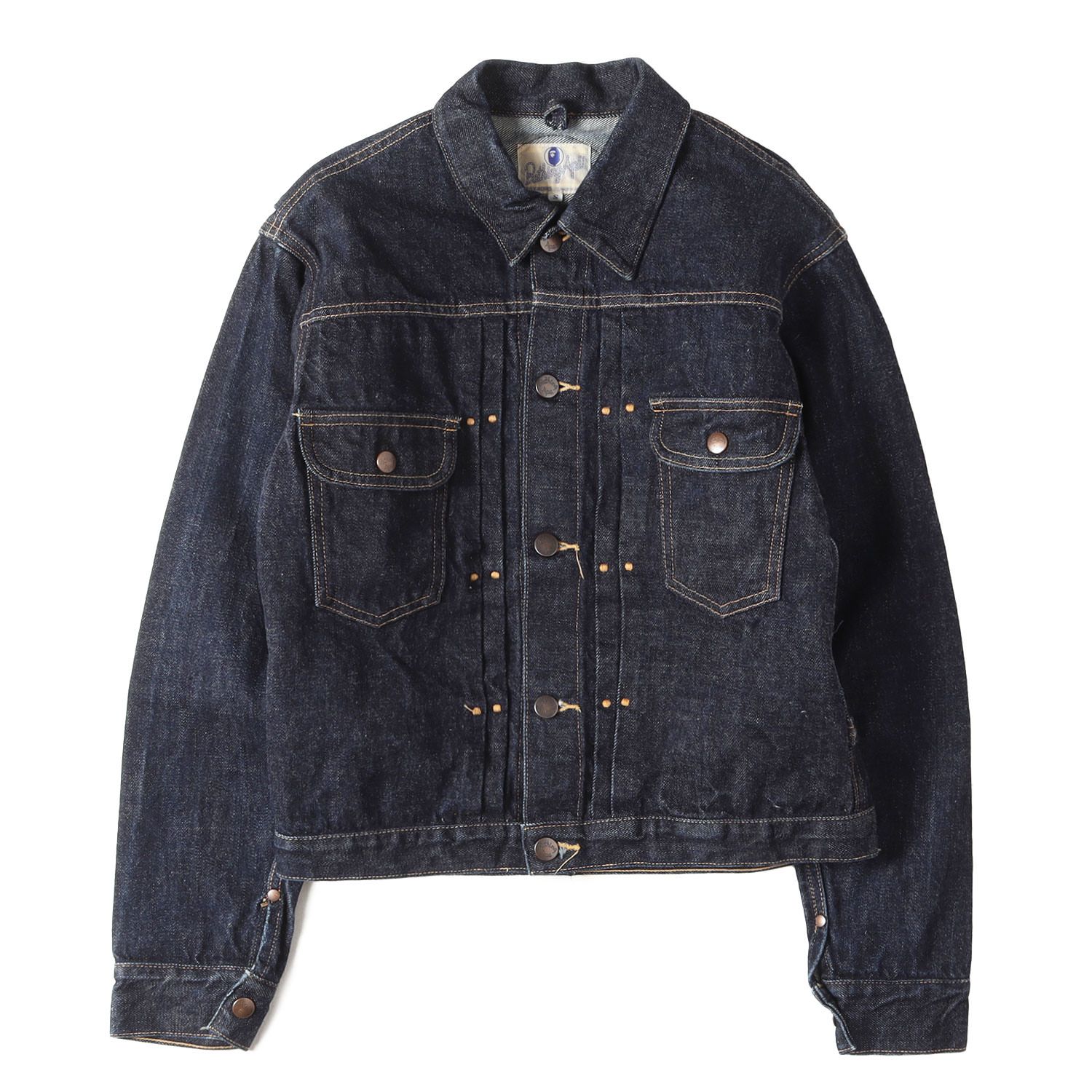 A BATHING APE ア ベイシング エイプ ジャケット インディゴ サイズ:S
