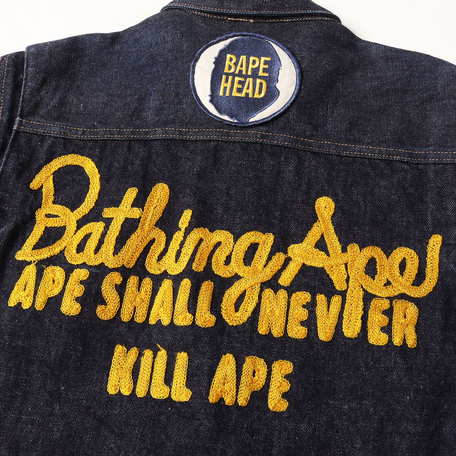 A BATHING APE ア ベイシング エイプ ジャケット インディゴ サイズ:S