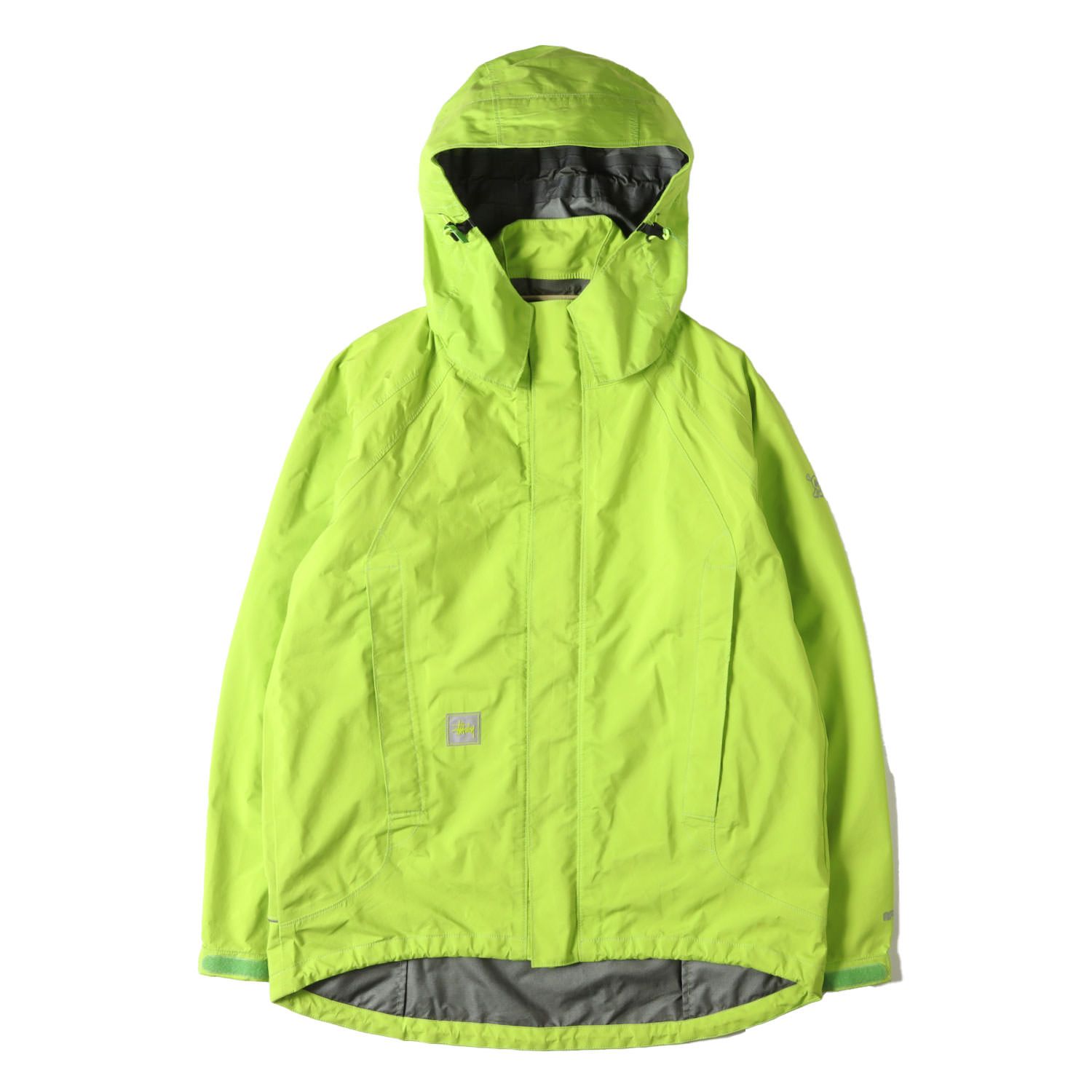 STUSSY ステューシー ジャケット ライム サイズ:L | 00s ×AFDICEGEAR GORE-TEX スノボジャケット | マウンテンパーカー アーカイブ 上着 アウター ブルゾン【メンズ】【中古】 STUSSY ステューシー ジャケット ライム サイズ:L | 00s ×AFDICEGEAR