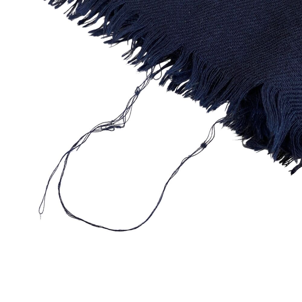 CHANEL シャネル マフラー ショール カシミヤ ストール ネイビー