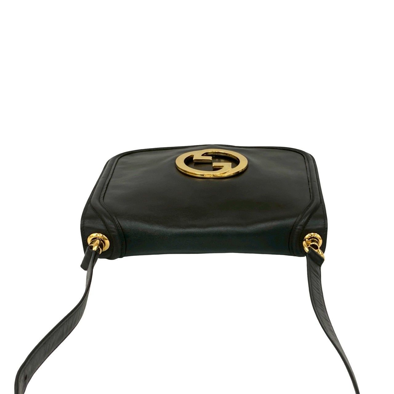 極 美品 希少品 GUCCI グッチ オールドグッチ G ロゴ ゴールド 金具