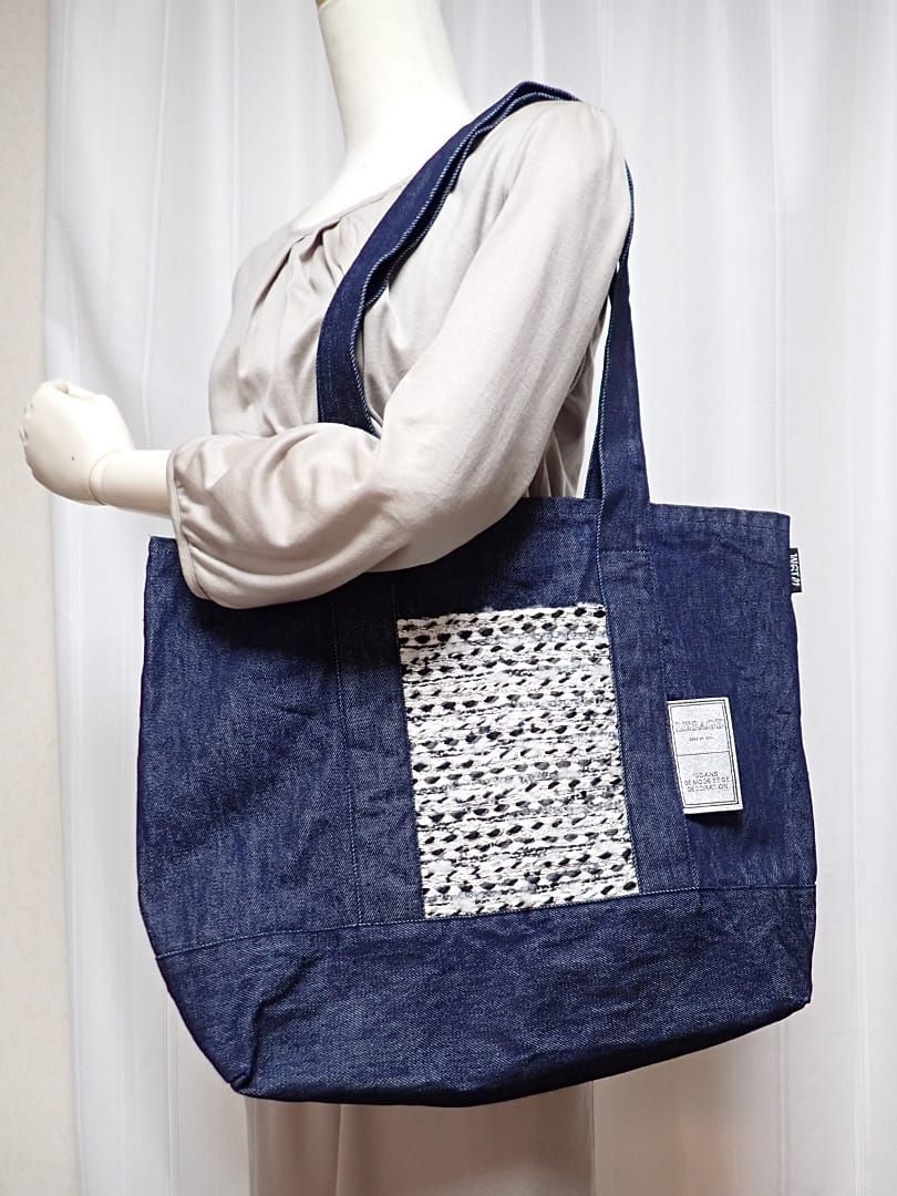 【非売品】CHANEL ノベルティ デニムトートバッグ CHANEL シャネル LA GALERIE DU 19M TOKYO デニム トートバッグ 非売品