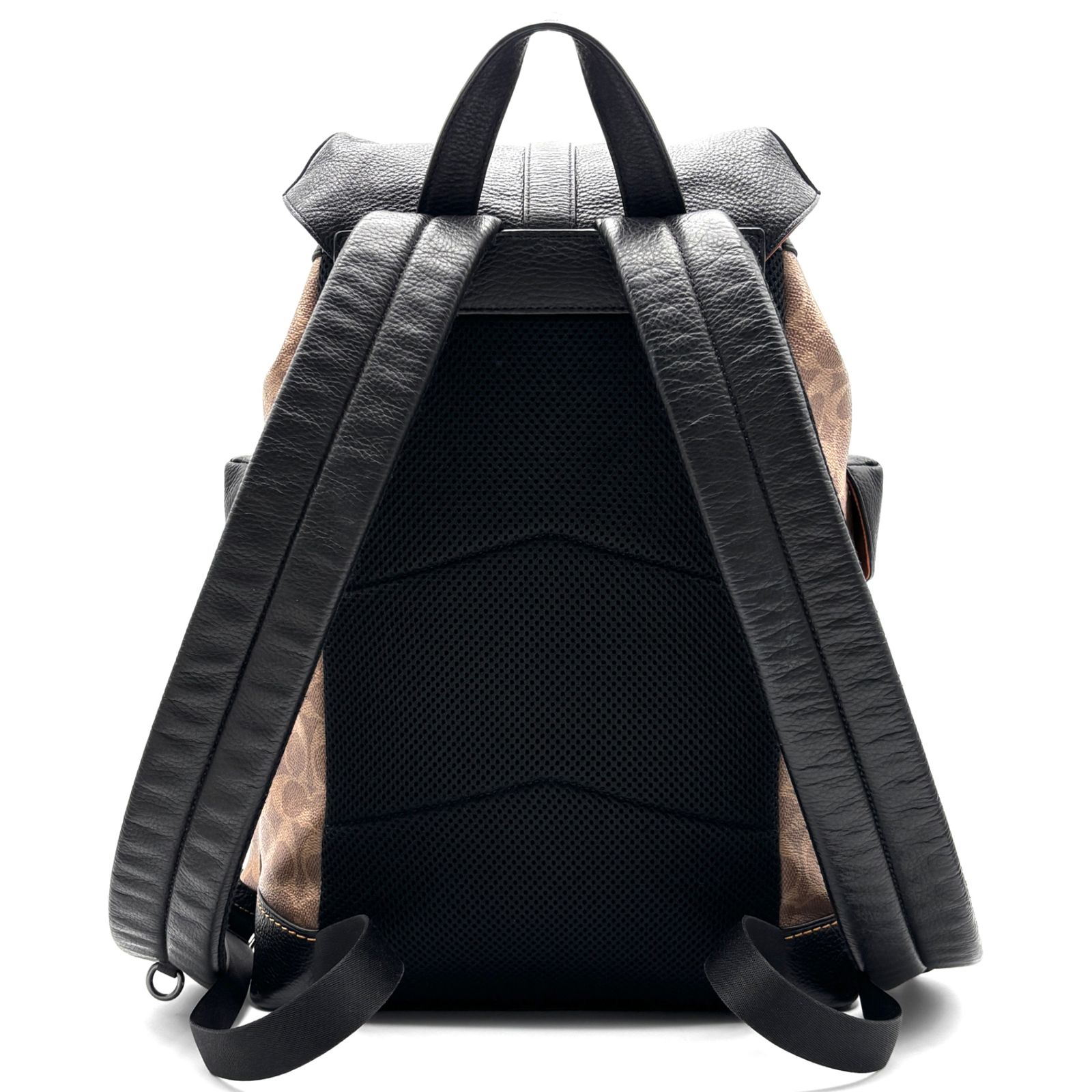 未使用に近い COACH コーチ ワーナー バックパック シグネチャー 