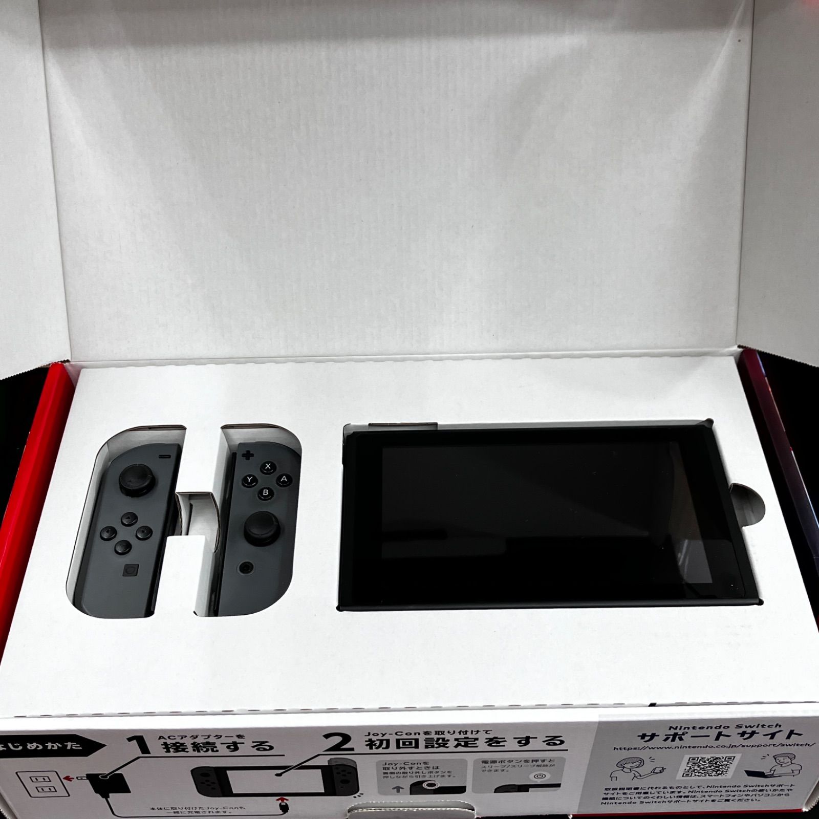 中古 Switch バッテリー強化版 グレー 本体 2020年製 - メルカリ