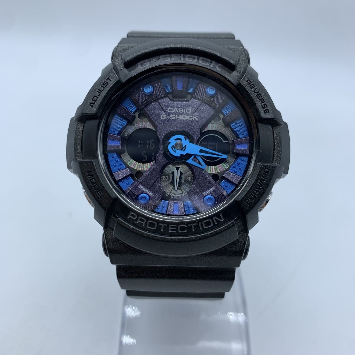 CASIO カシオ G-SHOCK ジーショック GA-200SH ブルーメタリック 