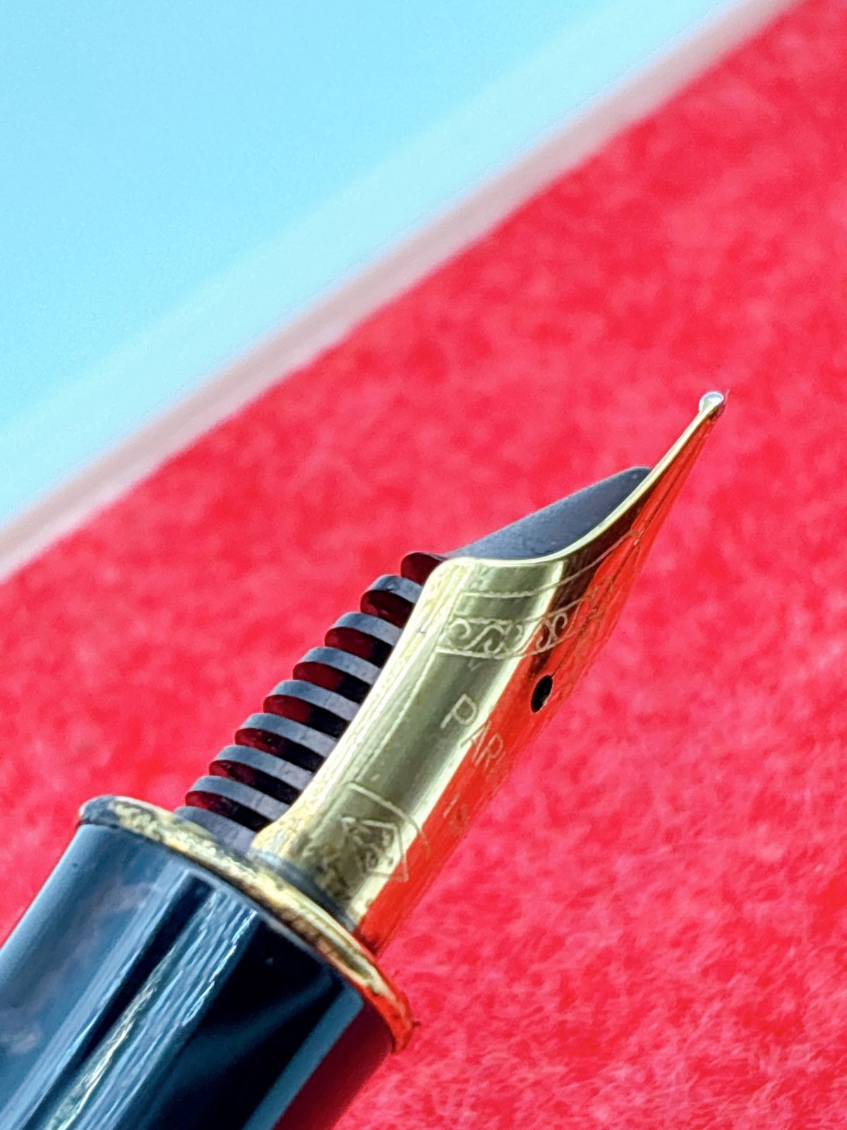 PARKER 18K 750 万年筆 PARKER/パーカー SONNET/ソネット 万年筆 18K/750 ブラック/ゴールド