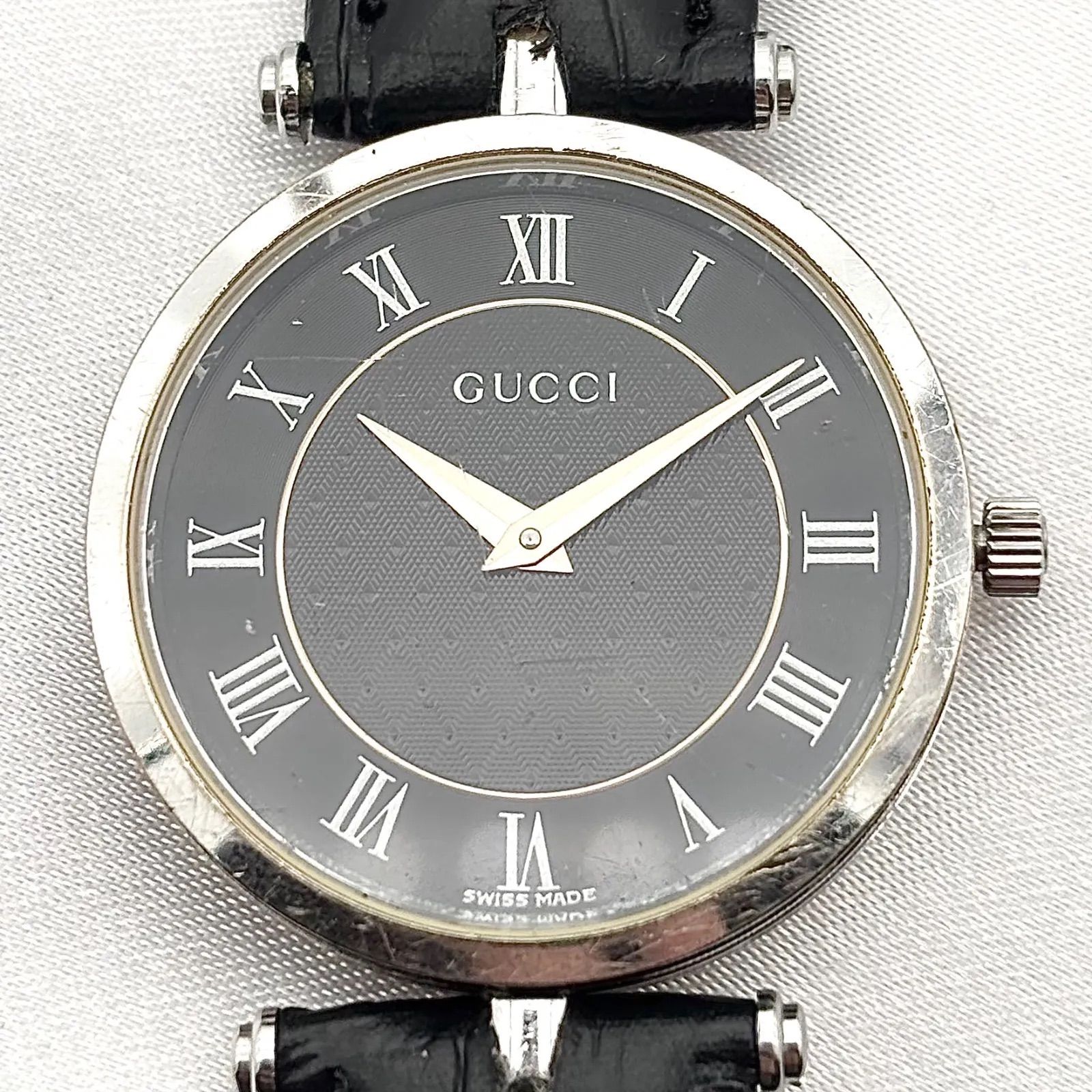 稼働品 Working item グッチ GUCCI 腕時計 メンズ Mens クォーツ 