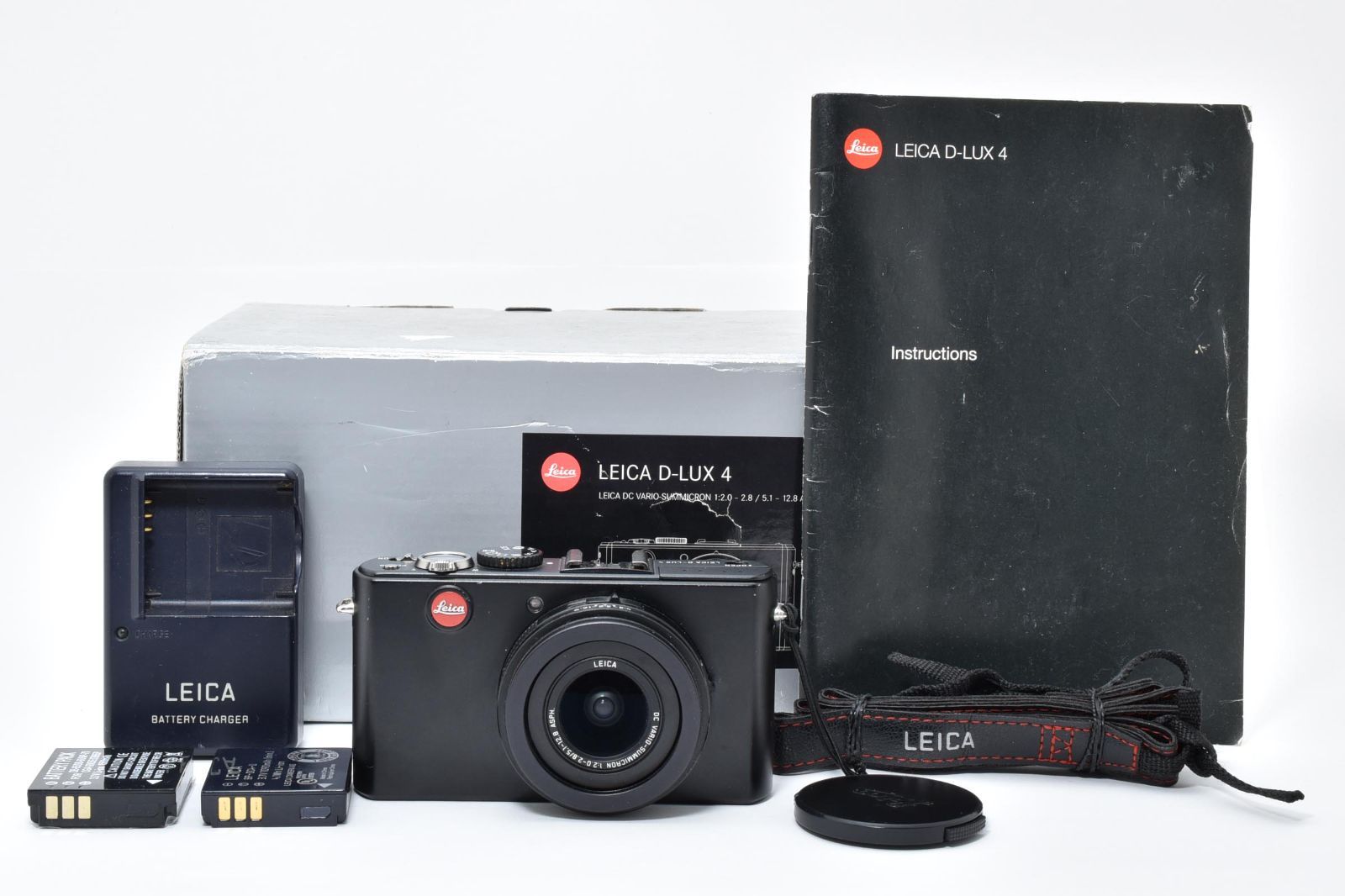 LEICA ライカ D-LUX4 ブラック 元箱 /2952 動作OK 返金保証 LEICA ライカ D-LUX4 ブラック 元箱 /2952 動作OK 返金保証
