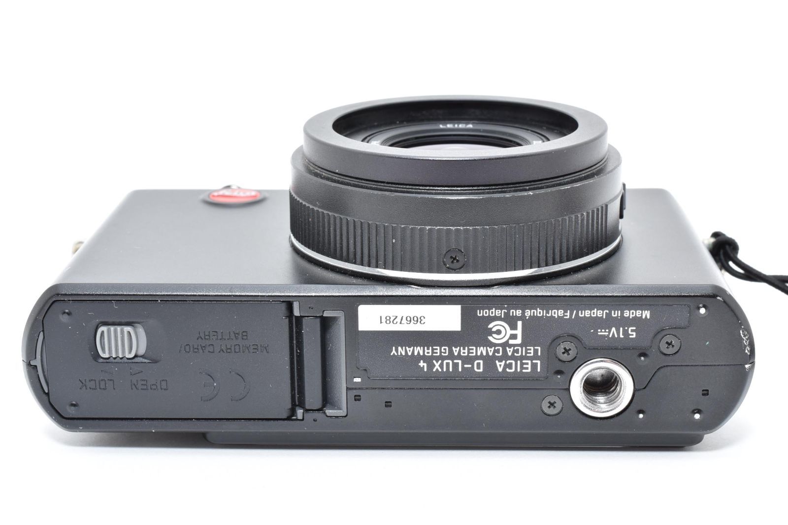 LEICA ライカ D-LUX4 ブラック 元箱 /2952 動作OK 返金保証 LEICA ライカ D-LUX4 ブラック 元箱 /2952 動作OK 返金保証