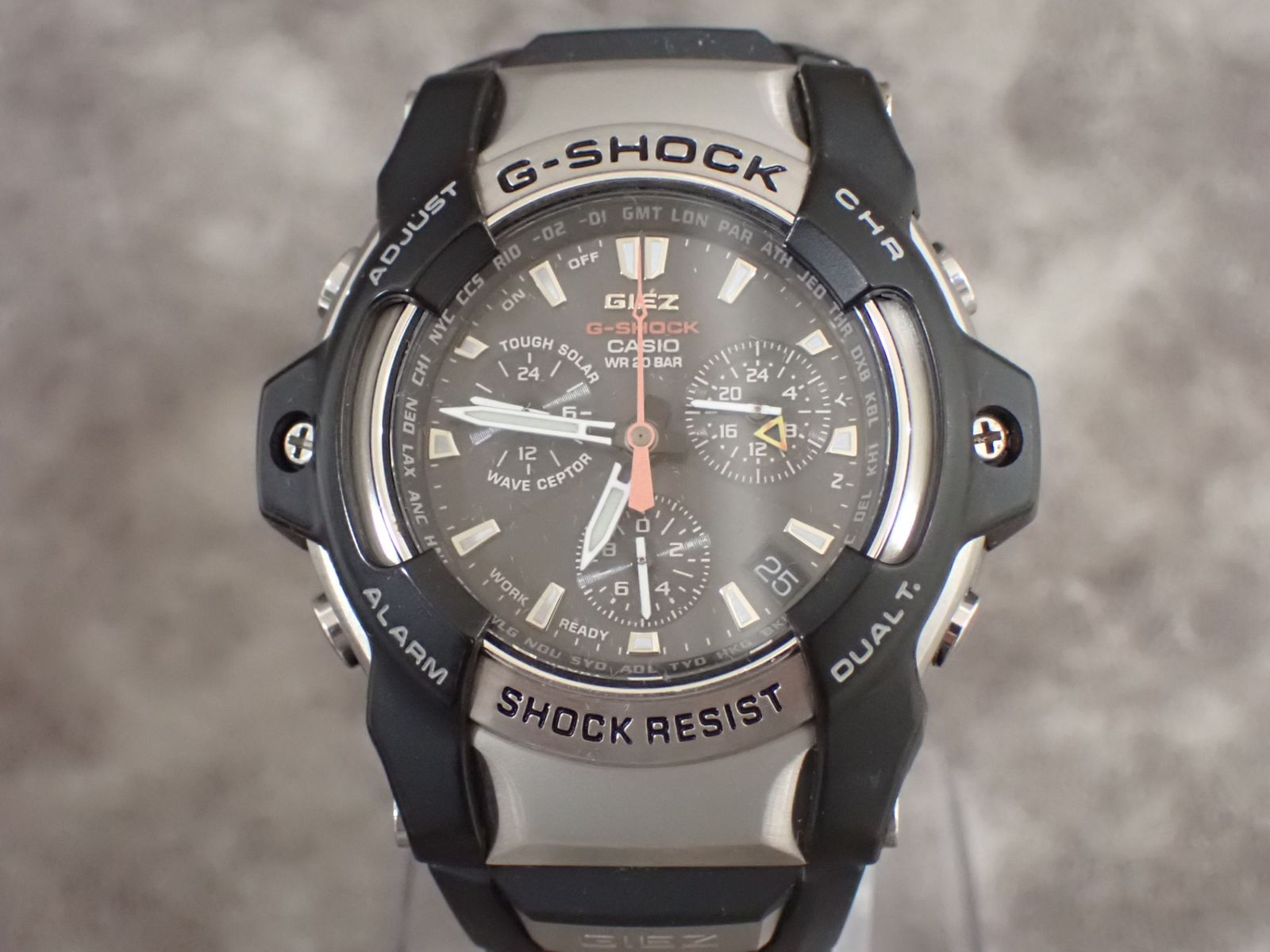 極美品・電波ソーラー】CASIO G-SHOCK GIEZ GS-1000J ブラック - メルカリ