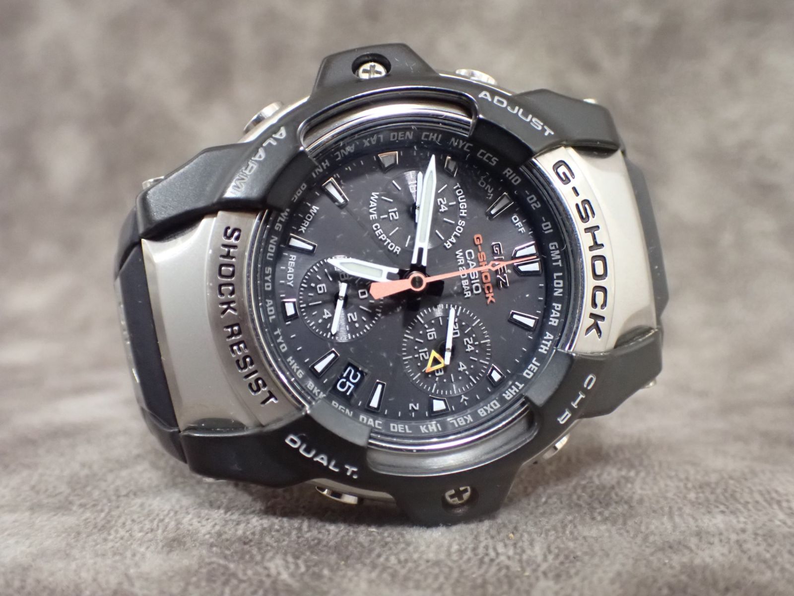 極美品・電波ソーラー】CASIO G-SHOCK GIEZ GS-1000J ブラック - メルカリ