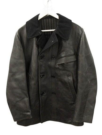 ヴィンテージ VINTAGE 50s MTVC フランス レザー コルビジェジャケット