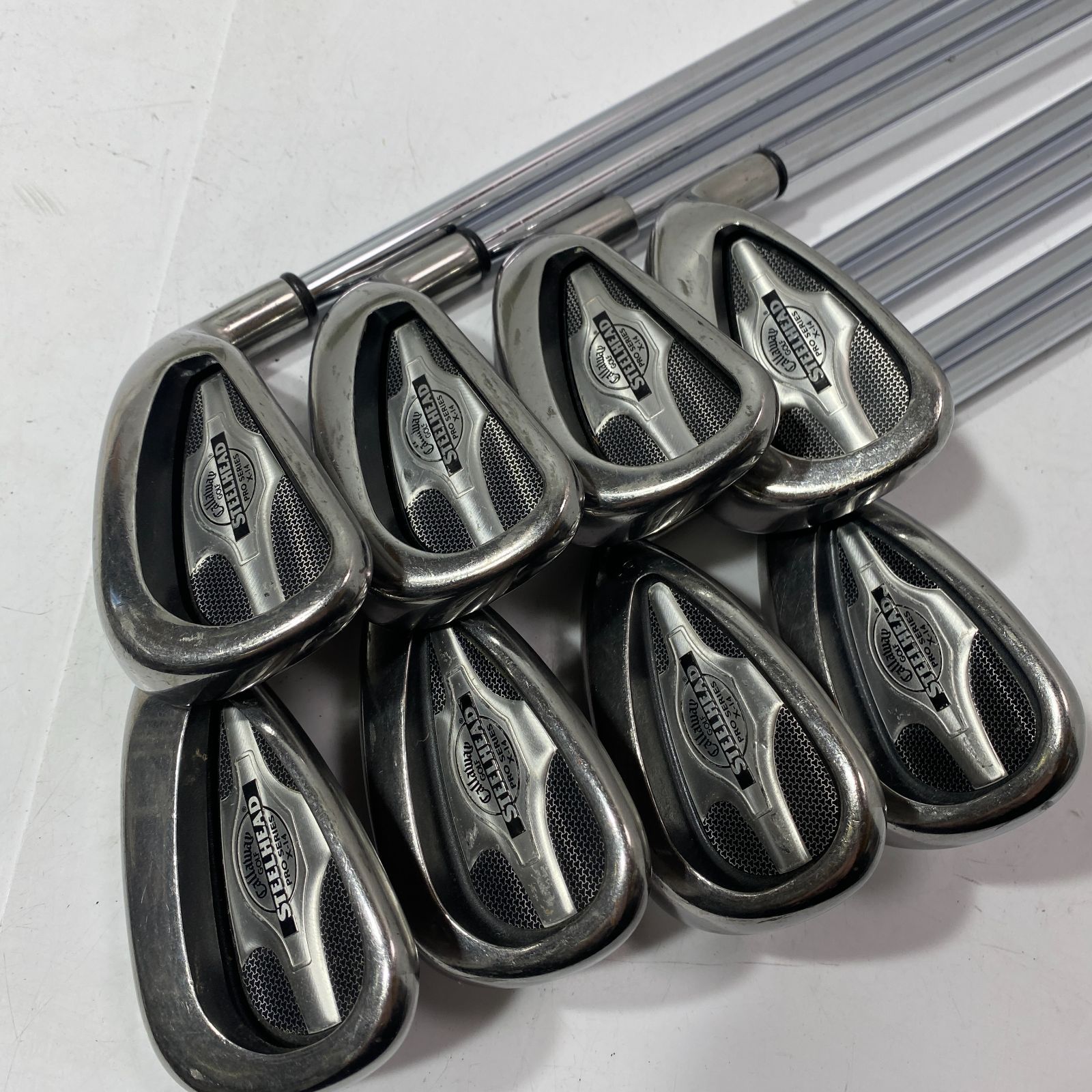 callaway キャロウェイ X-14 STEEL HEAD アイアン8本セット 男性右