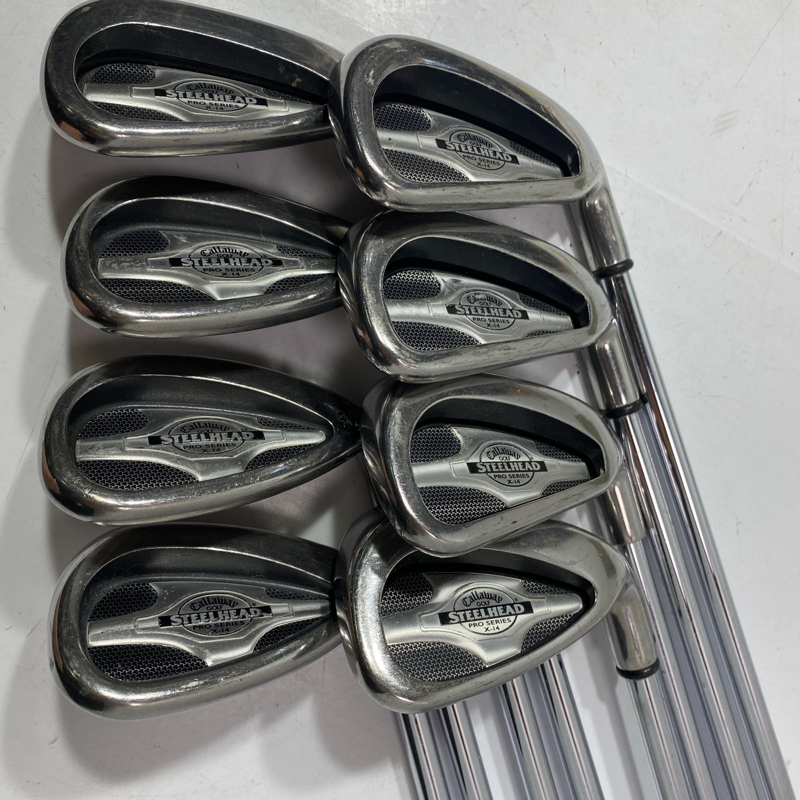 callaway キャロウェイ X-14 STEEL HEAD アイアン8本セット 男性右