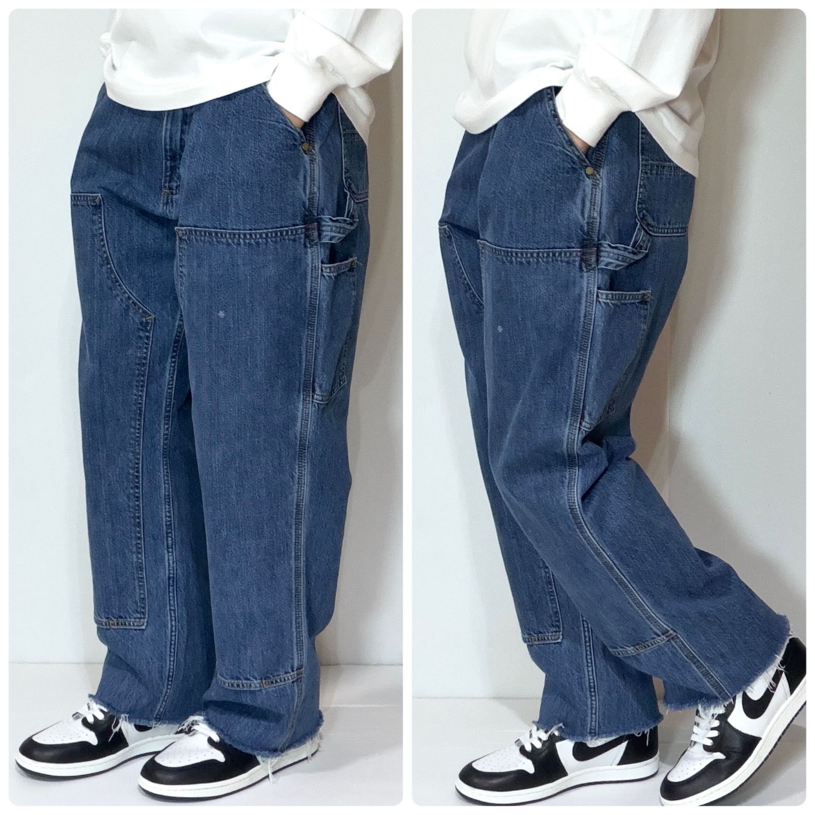 US企画 Carhartt カーハート ダブルニー デニムペインターパンツ LOOSE