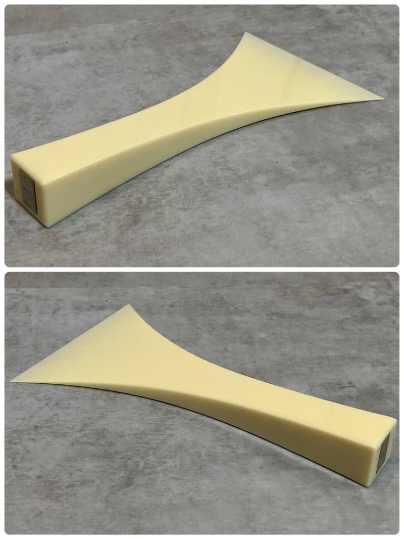 FUJIMOTO 高級プラスチック撥 藤40 緑ラベル 三味線バチ - メルカリ
