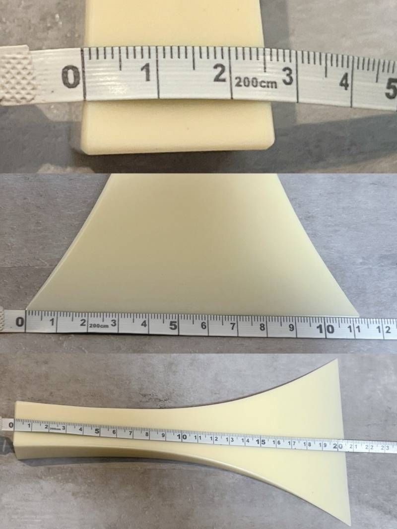 FUJIMOTO 高級プラスチック撥 藤40 緑ラベル 三味線バチ - メルカリ