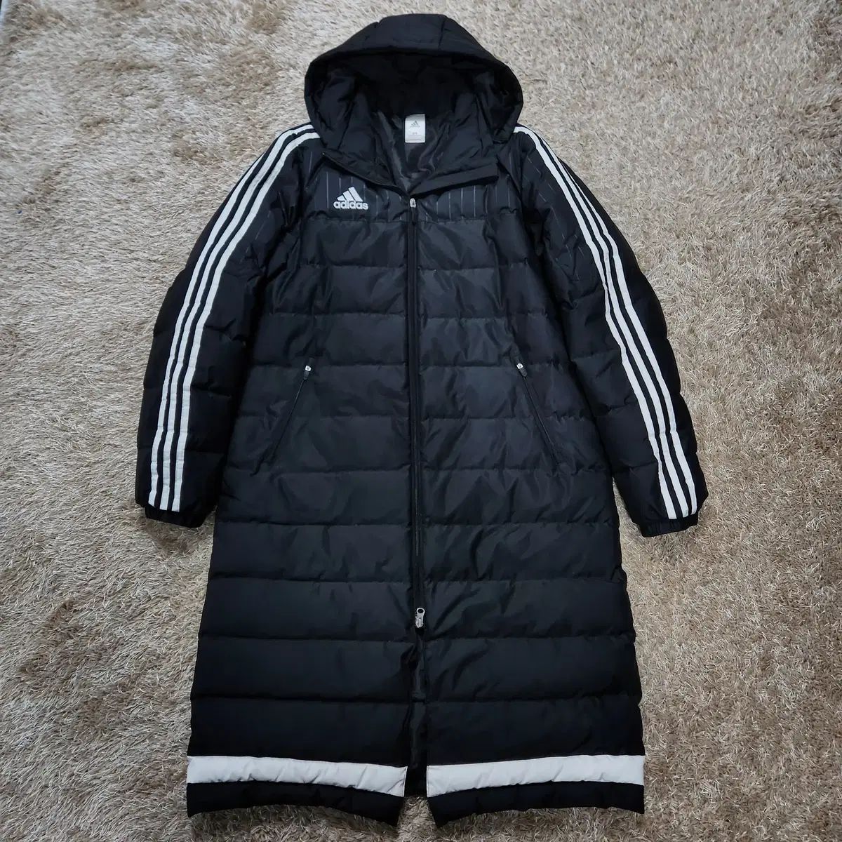 ヴィンテージボックス) adidas アディダス 正規品 ダックダウン ロング 