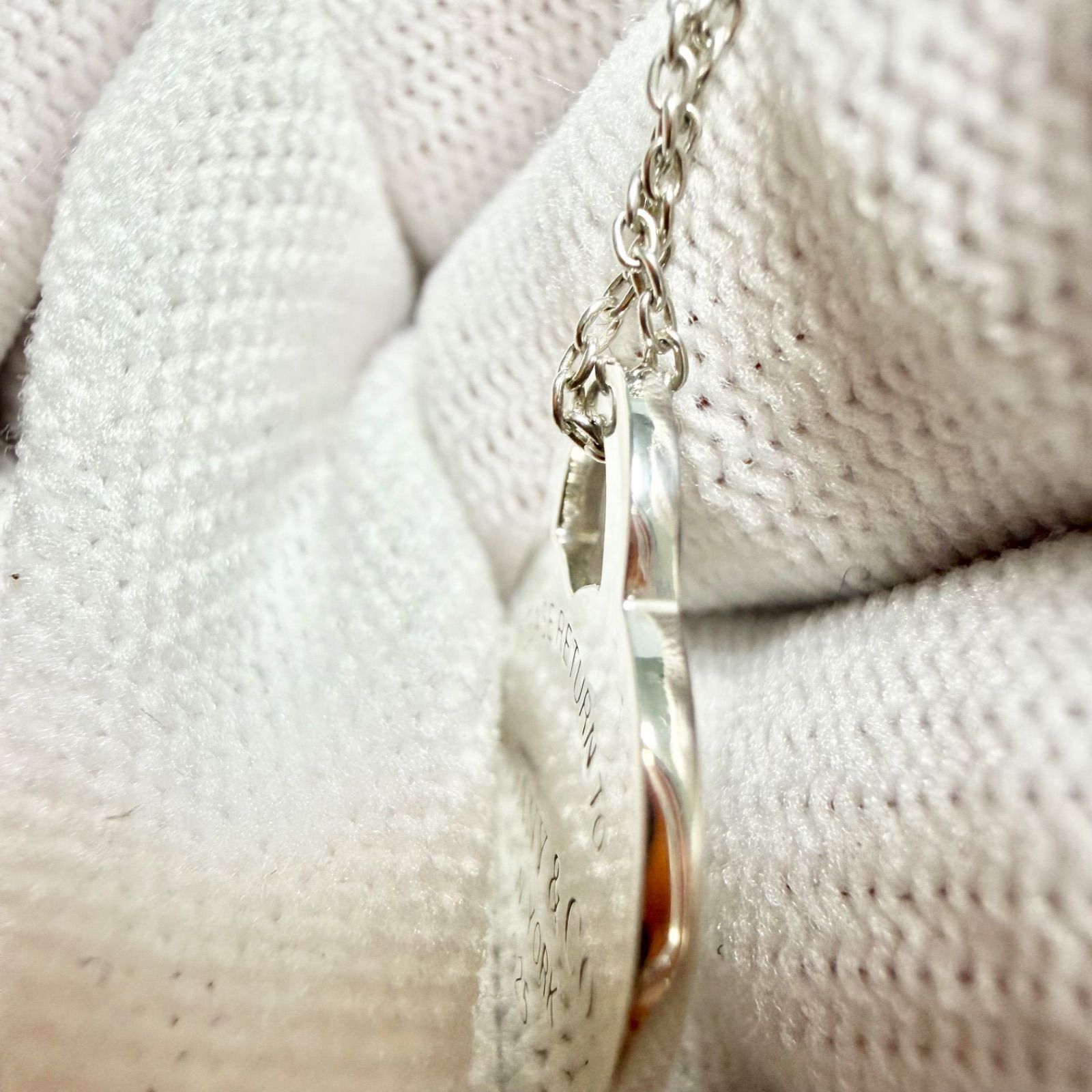 新品仕上済 Tiffany&Co. リターントゥティファニー ハートダグ 